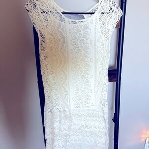 American Eagle Off White Dress